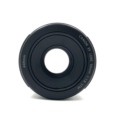 【全額返金保証】【最速発送】Canon EF50mm F1.8 STM 美品 動作確認済
