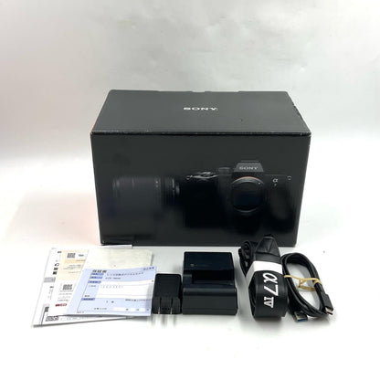【全額返金保証】【最速発送】Sony デジタル一眼 α7 IV ILCE-7M4 ボディ ブラック 美品 動作確認済