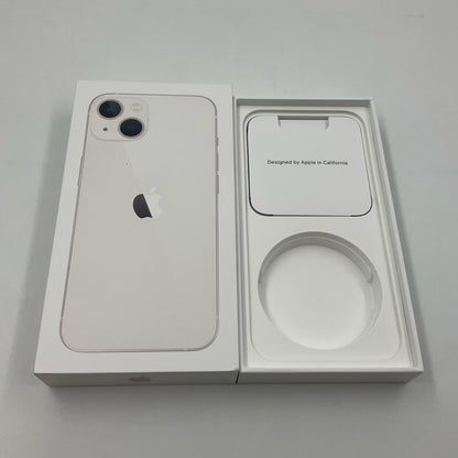 【全額返金保証】【最速発送】Apple iPhone iPhone 13 128GB スターライト au 美品 動作確認済 85%