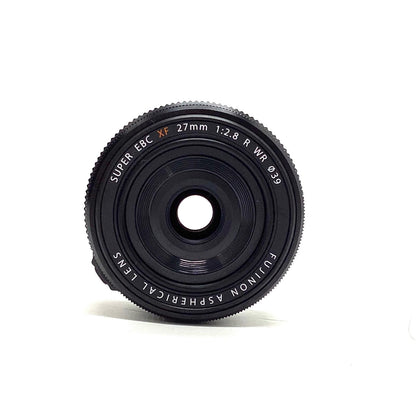 【全額返金保証】【最速発送】FUJIFILM フジノンレンズ XF27mmF2.8 R WR 超美品 動作確認済