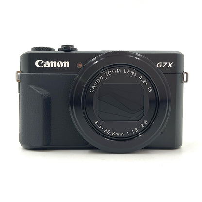 【全額返金保証】【最速発送】Canon コンパクトデジタルカメラ PowerShot G7 X Mark II 超美品 動作確認済