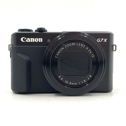 【全額返金保証】【最速発送】Canon コンパクトデジタルカメラ PowerShot G7 X Mark II 超美品 動作確認済