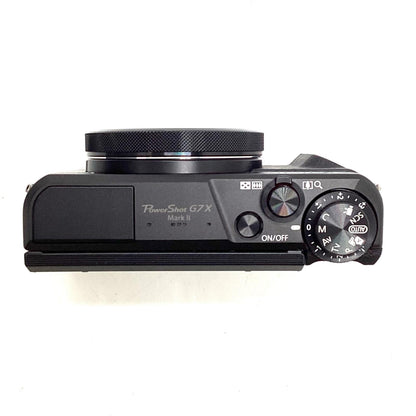 【全額返金保証】【最速発送】Canon コンパクトデジタルカメラ PowerShot G7 X Mark II 超美品 動作確認済