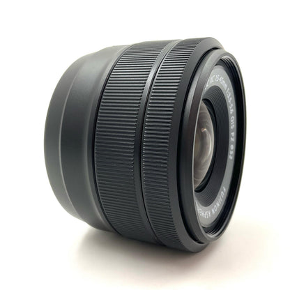 【全額返金保証】【最速発送】FUJIFILM フジノンレンズ XC15-45mmF3.5-5.6 OIS PZ [ブラック] 美品 動作確認済
