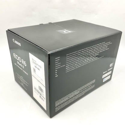 【全額返金保証】【最速発送】Canon デジタル一眼 EOS R6 Mark II RF24-105L IS USM レンズキット ブラック 新品未開封 即納OK