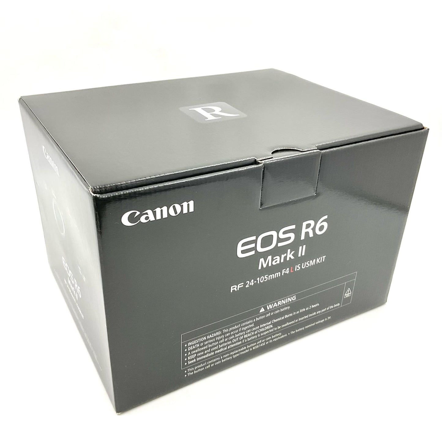 【全額返金保証】【最速発送】Canon デジタル一眼 EOS R6 Mark II RF24-105L IS USM レンズキット ブラック 新品未開封 即納OK