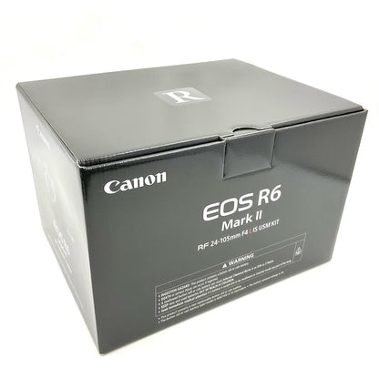 【全額返金保証】【最速発送】Canon デジタル一眼 EOS R6 Mark II RF24-105L IS USM レンズキット ブラック 新品未開封 即納OK