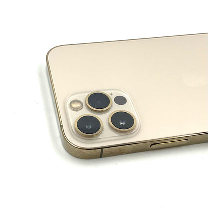【全額返金保証】【最速発送】Apple iPhone iPhone 12 Pro 128GB ゴールド au SIMフリー 白ロム 動作確認済 82%