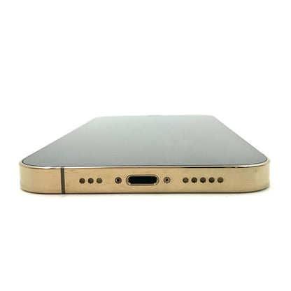 【全額返金保証】【最速発送】Apple iPhone iPhone 12 Pro 128GB ゴールド au SIMフリー 白ロム 動作確認済 82%
