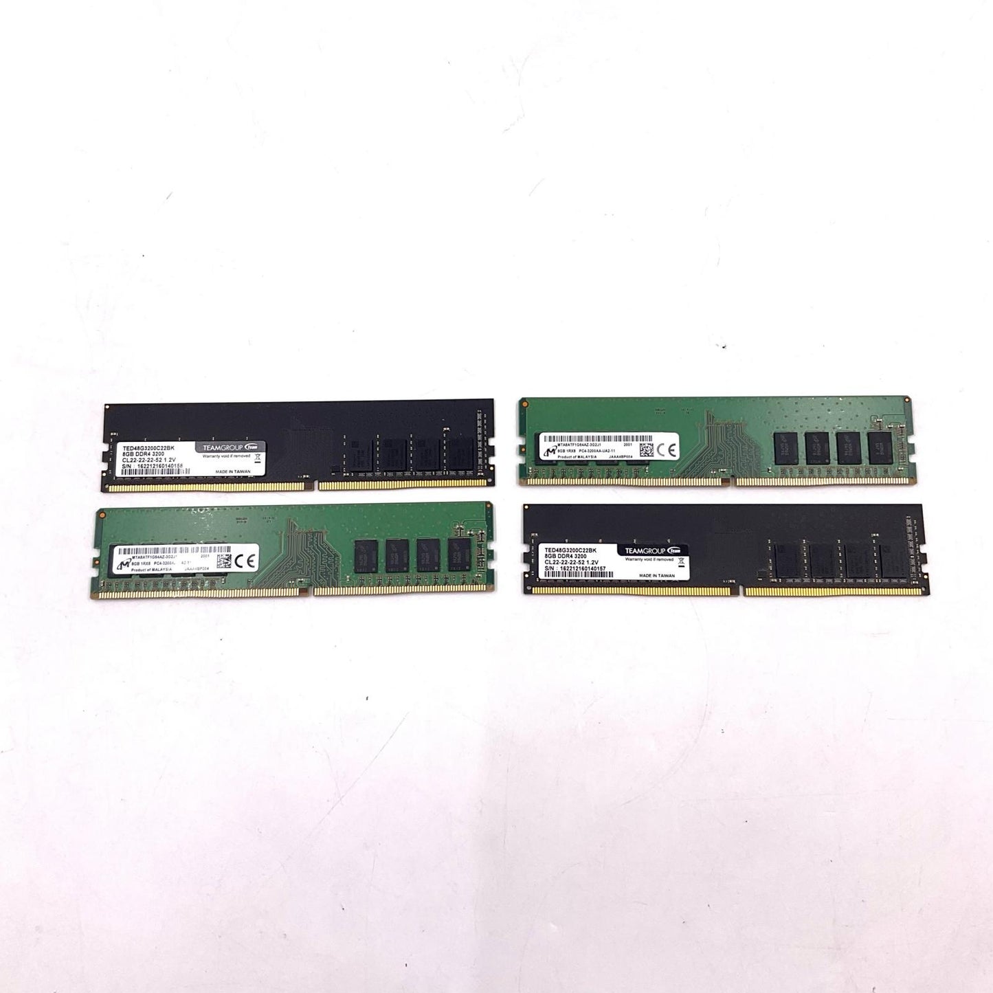 【全額返金保証】【最速発送】TEAMGROUP メモリ DDR4 8GB 動作確認済