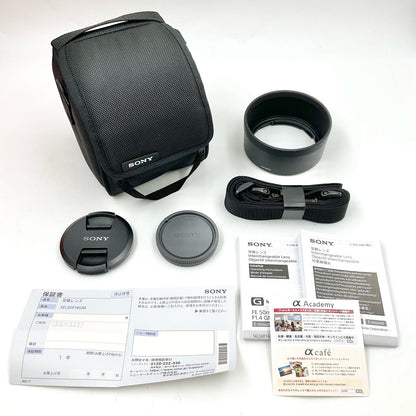 【全額返金保証】【最速発送】Sony FE 50mm F1.4 GM SEL50F14GM 超美品 動作確認済