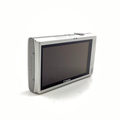 【全額返金保証】【最速発送】Canon コンパクトデジタルカメラ IXY 430F シルバー 美品 動作確認済