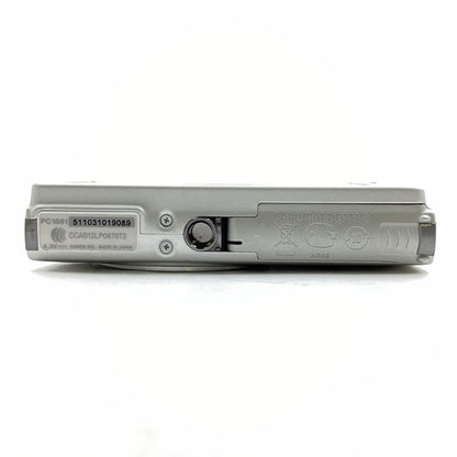 【全額返金保証】【最速発送】Canon コンパクトデジタルカメラ IXY 430F シルバー 美品 動作確認済