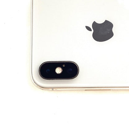 【最速発送】Apple iPhone iPhone X 256GB シルバー au 白ロム【難有】 82%