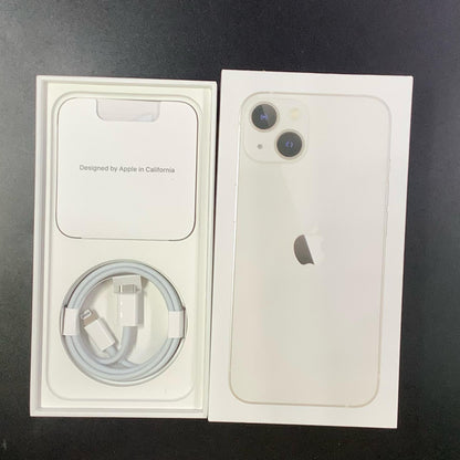 【全額返金保証】【最速発送】Apple iPhone iPhone 13 128GB スターライト au SIMフリー 動作確認済 79%