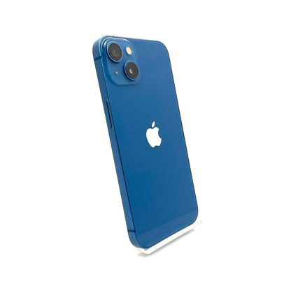 【全額返金保証】【最速発送】Apple iPhone iPhone 13 128GB ブルー au SIMフリー 美品 動作確認済 80%