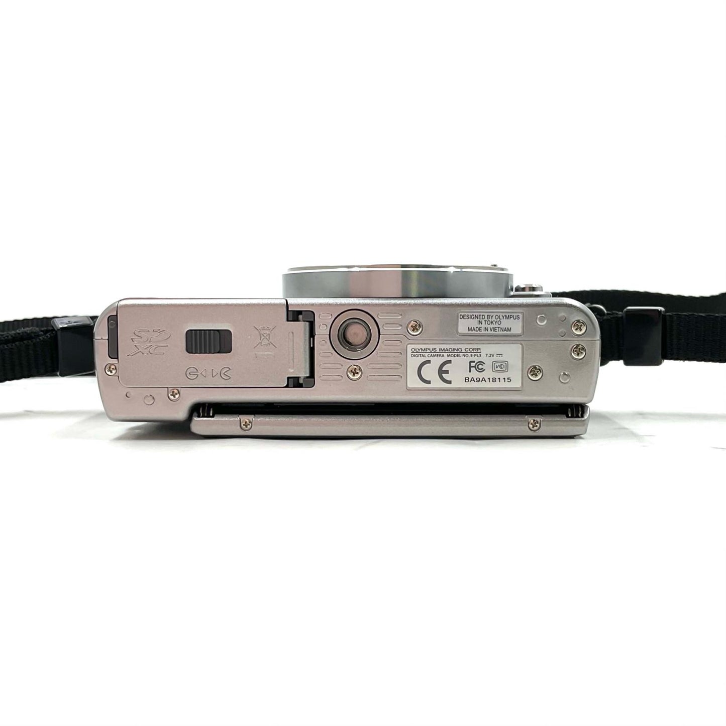 【全額返金保証】【最速発送】OLYMPUS デジタル一眼 OLYMPUS PEN Lite E-PL3 ボディ シルバー 美品 動作確認済