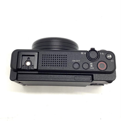 【全額返金保証】【最速発送】Sony コンパクトデジタルカメラ ZV-1M2 ブラック 美品 動作確認済