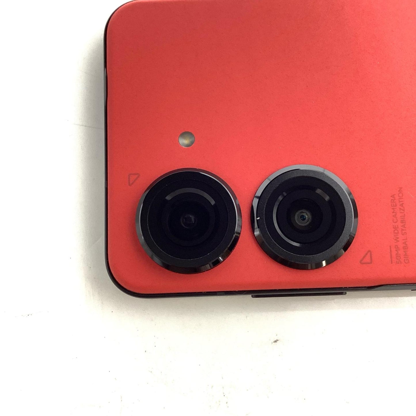 【全額返金保証】【最速発送】ASUS Zenfone 9 128GB サンセットレッド SIMフリー A12202 白ロム 美品 動作確認済
