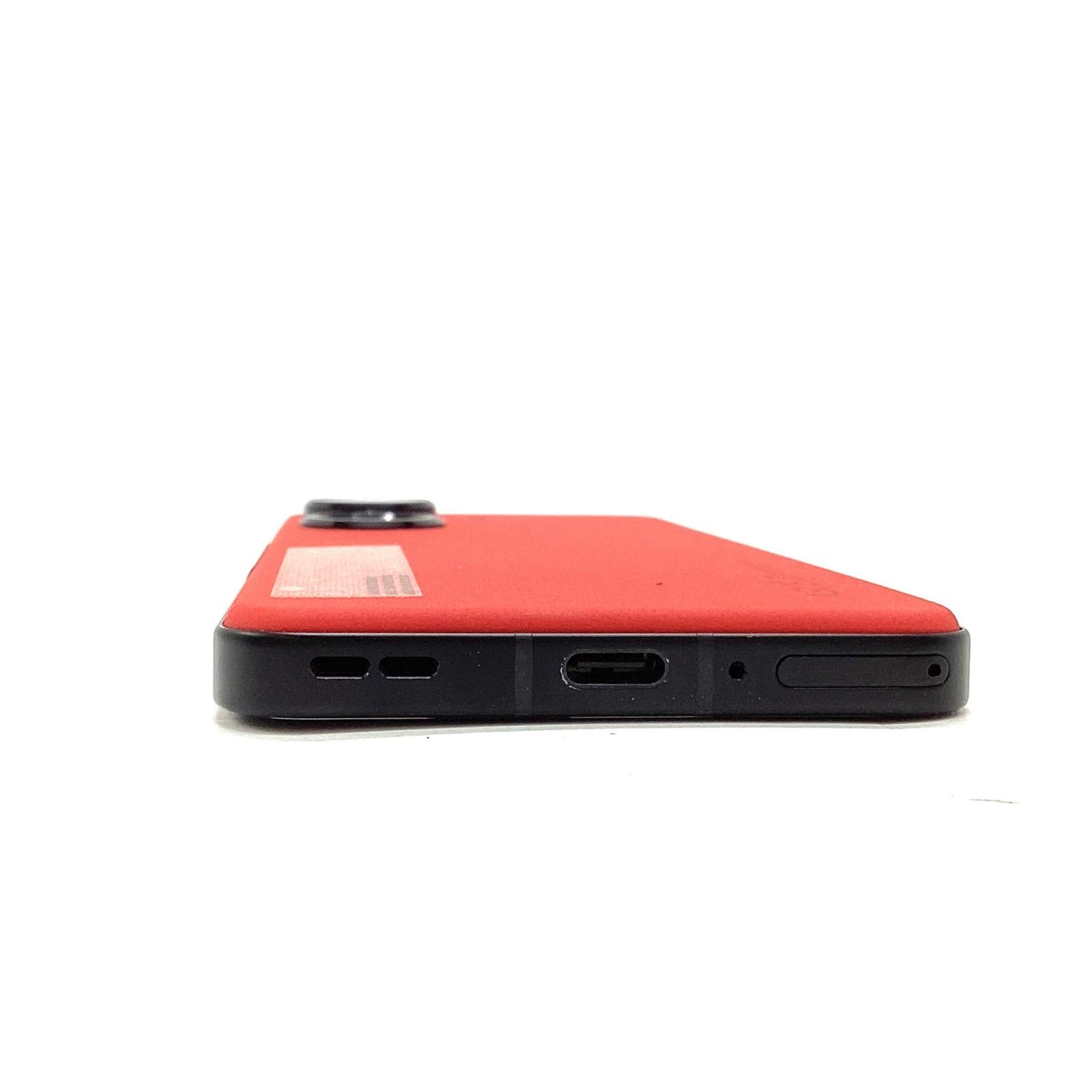 【全額返金保証】【最速発送】ASUS Zenfone 9 128GB サンセットレッド SIMフリー A12202 白ロム 美品 動作確認済