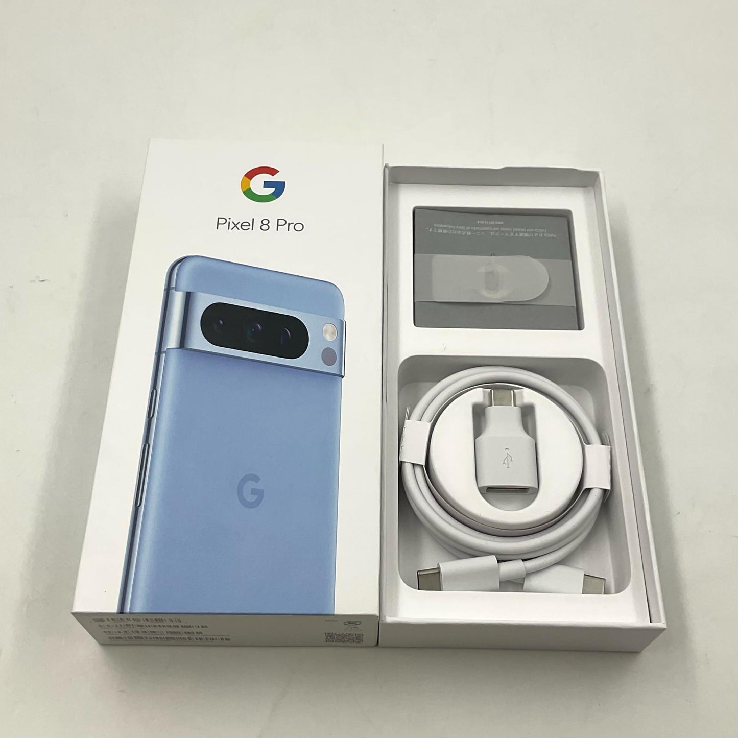 【全額返金保証】【最速発送】Google Pixel Pixel 8 Pro 128GB ベイ SIMフリー GE9DP 白ロム 動作確認済