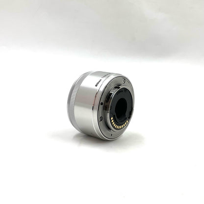 【全額返金保証】【最速発送】Nikon 1 NIKKOR 18.5mm f/1.8 [シルバー] 美品 動作確認済