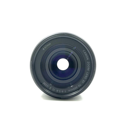 【全額返金保証】【最速発送】Canon EF70-300mm F4-5.6 IS II USM 美品 動作確認済