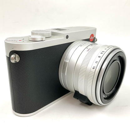 【全額返金保証】【最速発送】Leica コンパクトデジタルカメラ Q Typ 116 [シルバー] 動作確認済