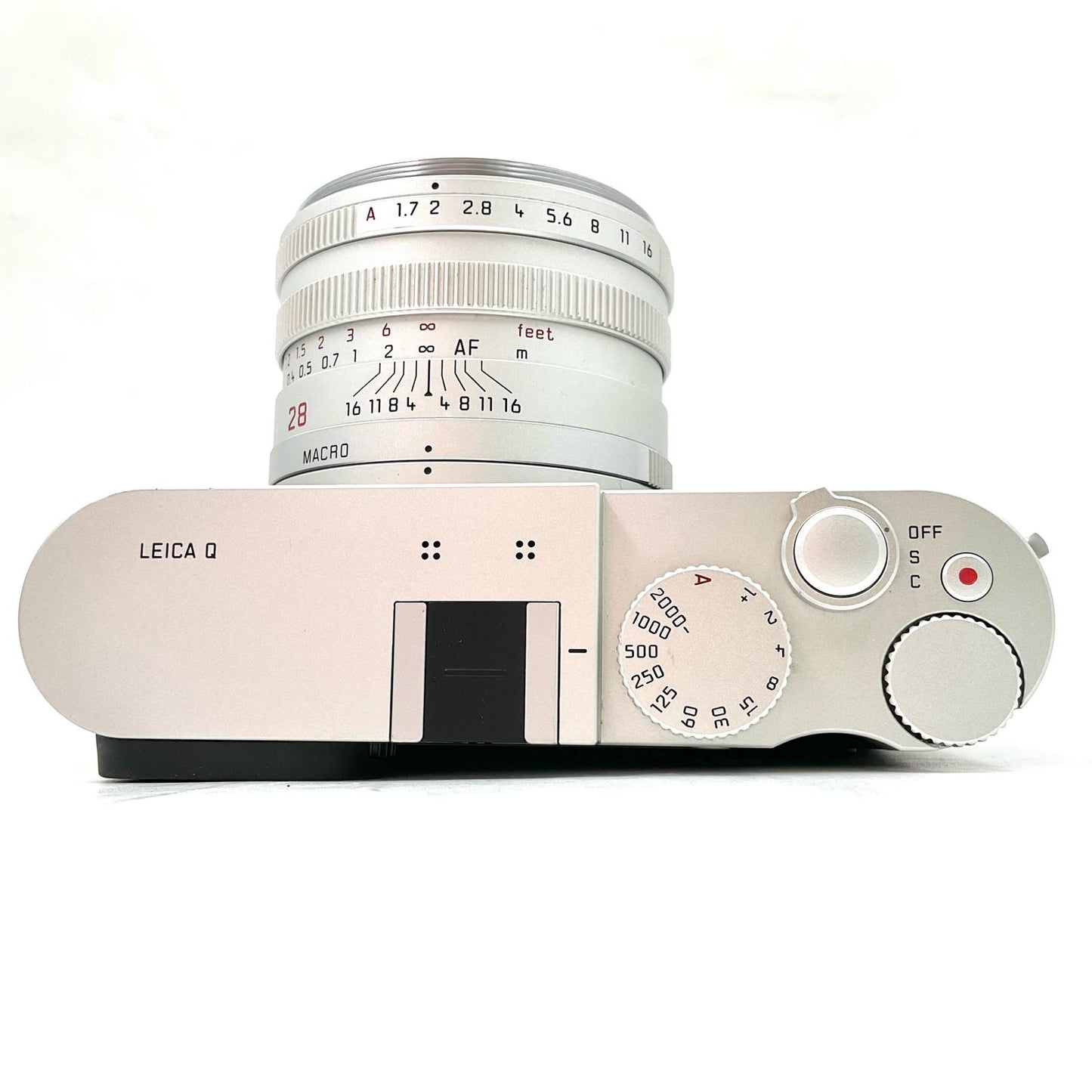 【全額返金保証】【最速発送】Leica コンパクトデジタルカメラ Q Typ 116 [シルバー] 動作確認済