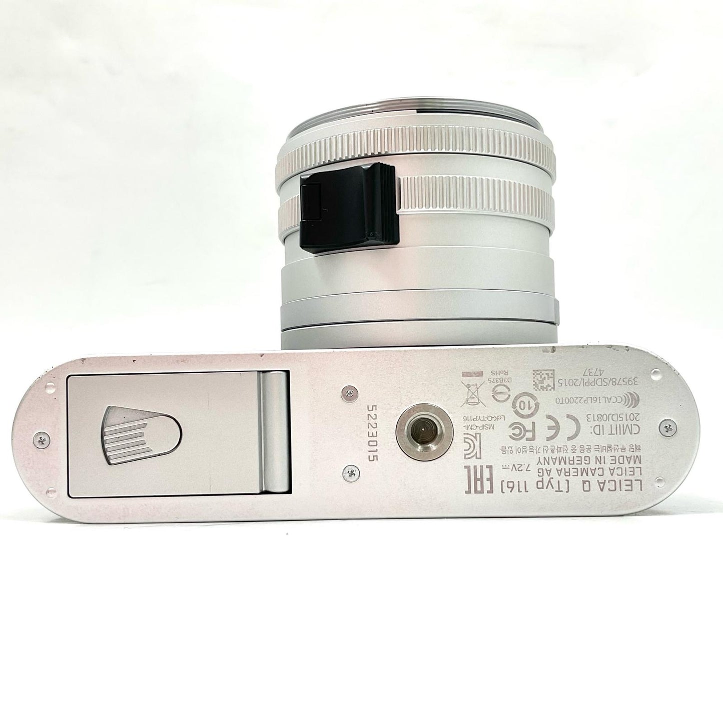 【全額返金保証】【最速発送】Leica コンパクトデジタルカメラ Q Typ 116 [シルバー] 動作確認済