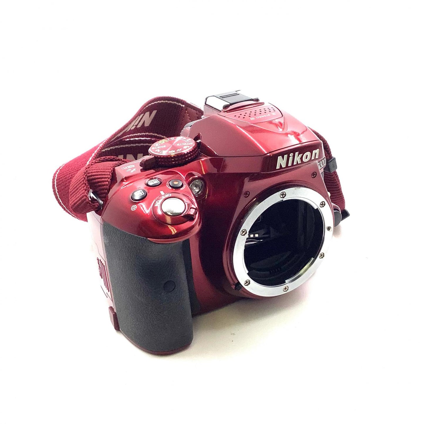 【全額返金保証】【最速発送】Nikon デジタル一眼 D5300 ボディ レッド 美品 動作確認済
