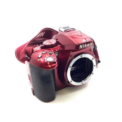 【全額返金保証】【最速発送】Nikon デジタル一眼 D5300 ボディ レッド 美品 動作確認済