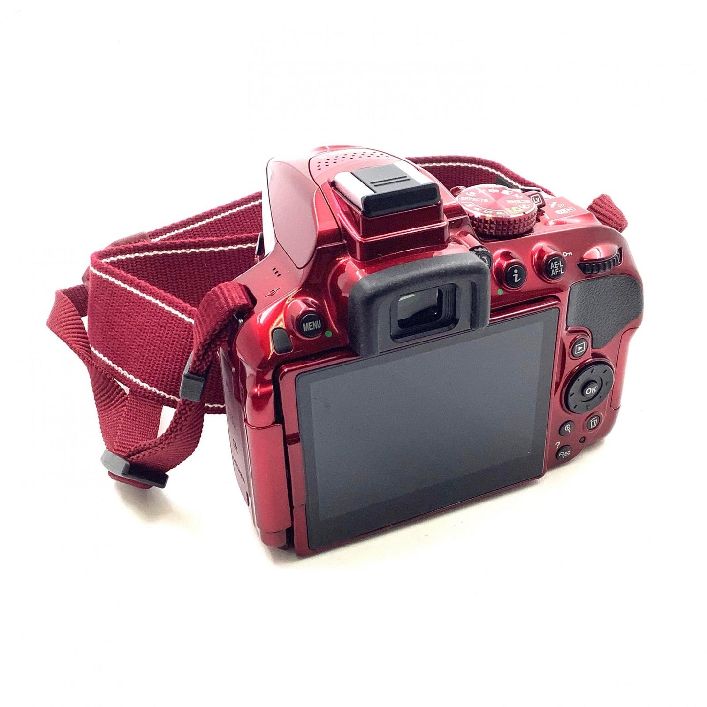 【全額返金保証】【最速発送】Nikon デジタル一眼 D5300 ボディ レッド 美品 動作確認済