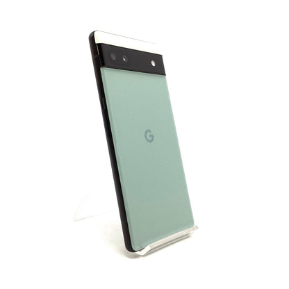 【全額返金保証】【最速発送】Google Pixel 6a 128GB セイジ au SIMフリー GB17L 白ロム 美品 動作確認済