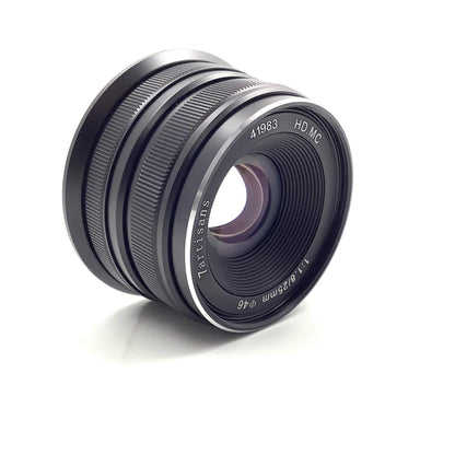【全額返金保証】【最速発送】七工匠(7artisans) 7artisans 25mm F1.8 25M43B ブラック 超美品 動作確認済