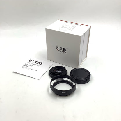 【全額返金保証】【最速発送】七工匠(7artisans) 7artisans 25mm F1.8 25M43B ブラック 超美品 動作確認済