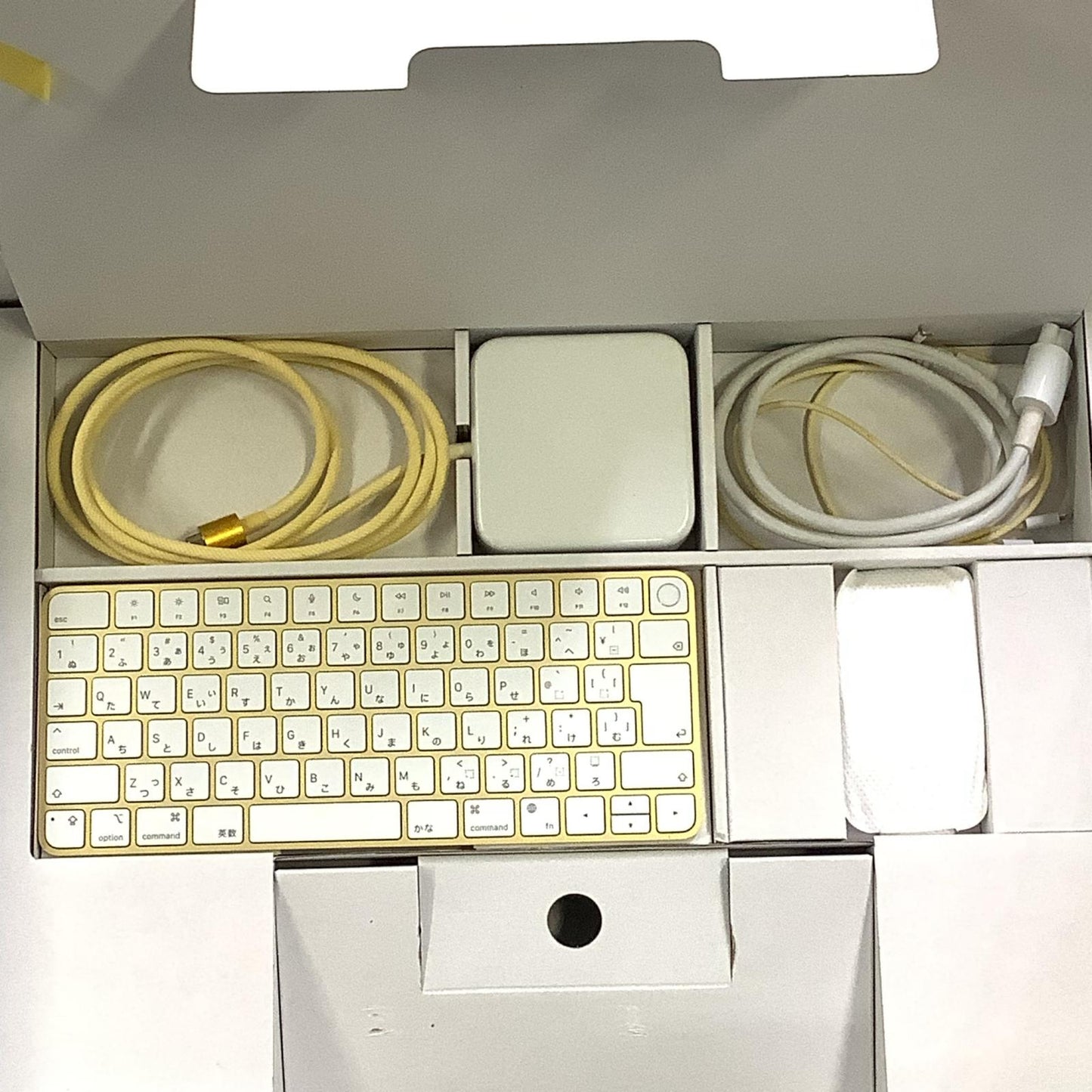 【全額返金保証】【最速発送】Apple iMac 24インチ M1 8コア 8GB SSD 256GB イエロー 美品 動作確認済