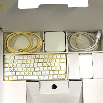 【全額返金保証】【最速発送】Apple iMac 24インチ M1 8コア 8GB SSD 256GB イエロー 美品 動作確認済