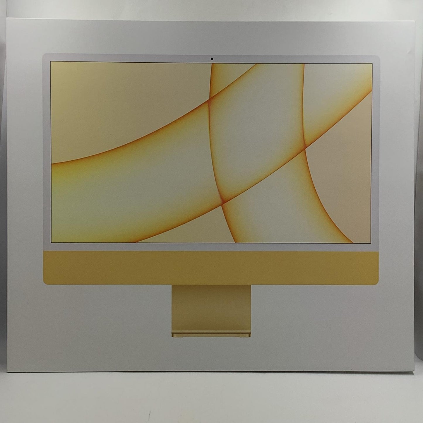 【全額返金保証】【最速発送】Apple iMac 24インチ M1 8コア 8GB SSD 256GB イエロー 美品 動作確認済