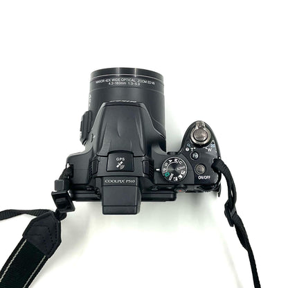 【最速発送】Nikon コンパクトデジタルカメラ COOLPIX P510 [ブラック]【難有】