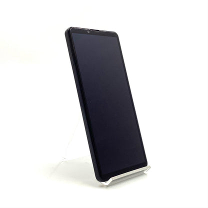 【最速発送】Sony Xperia 10 IV 128GB ブラック docomo SIMフリー S0-52C 白ロム【難有】