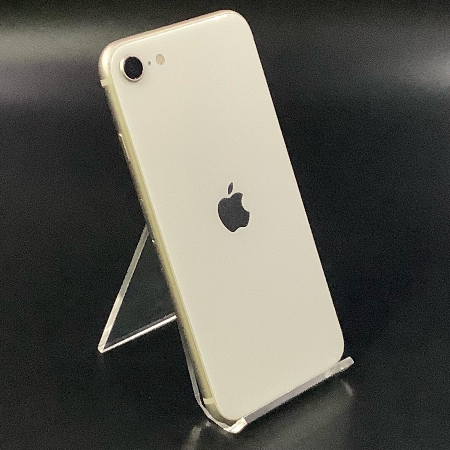 【全額返金保証】【最速発送】Apple iPhone iPhone SE（第3世代） 128GB スターライト au SIMフリー 白ロム 動作確認済 80%