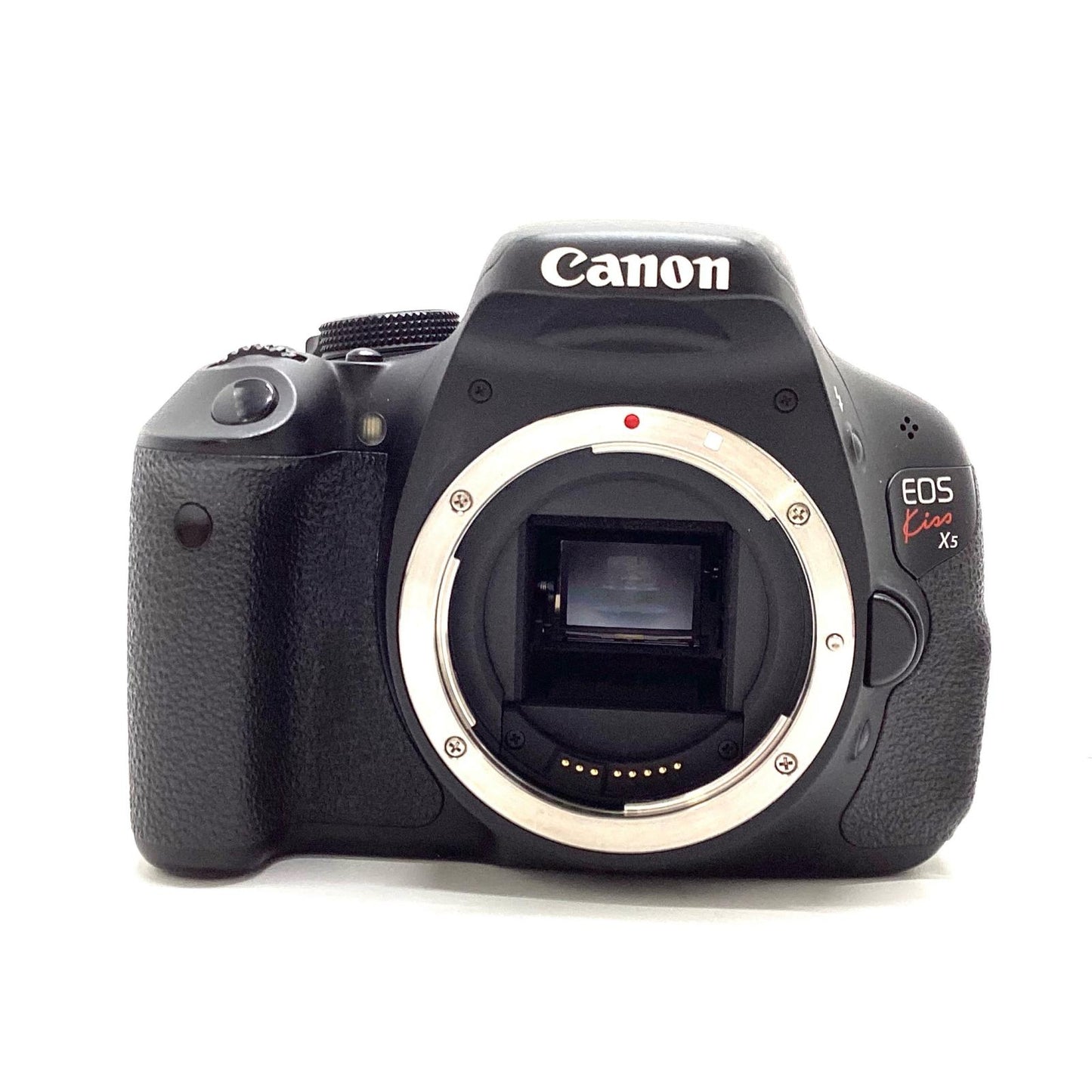 【全額返金保証】【最速発送】Canon デジタル一眼 EOS Kiss X5 ボディ ブラック 動作確認済