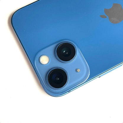 【最速発送】Apple iPhone iPhone 13 mini 128GB ブルー docomo SIMフリー 白ロム【難有】