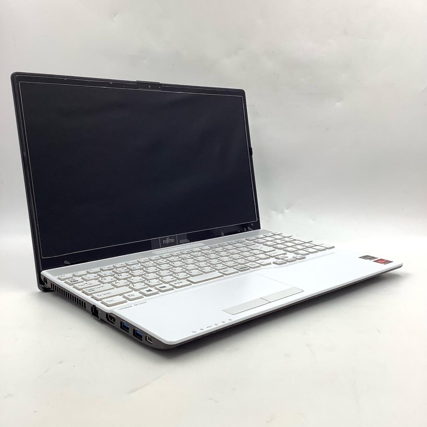 【全額返金保証】【最速発送】FUJITSU LIFEBOOK AH450/J FMVA450JW AMD Ryzen 5 5500U 8GB M.2 SSD 256GB 87% 美品 動作確認済