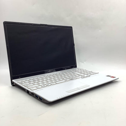 【全額返金保証】【最速発送】FUJITSU LIFEBOOK AH450/J FMVA450JW AMD Ryzen 5 5500U 8GB M.2 SSD 256GB 87% 美品 動作確認済