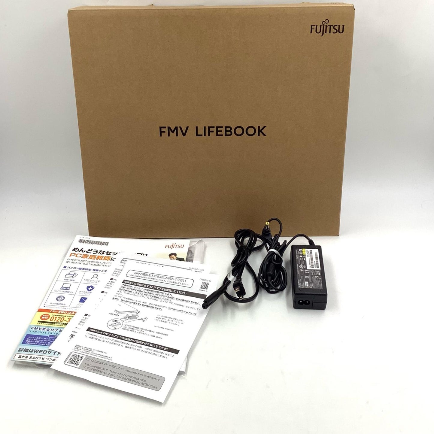 【全額返金保証】【最速発送】FUJITSU LIFEBOOK AH450/J FMVA450JW AMD Ryzen 5 5500U 8GB M.2 SSD 256GB 87% 美品 動作確認済