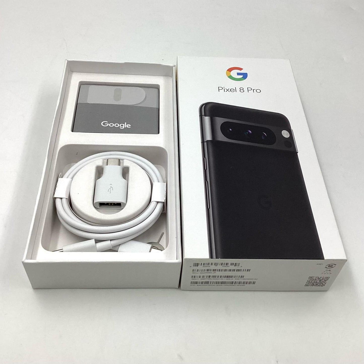 【全額返金保証】【最速発送】Google Pixel 8 Pro 256GB Obsidian SIMフリー GE9DP 白ロム 美品 動作確認済
