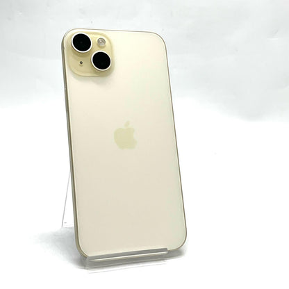 【全額返金保証】【最速発送】Apple iPhone iPhone 15 Plus 256GB イエロー SIMフリー 白ロム 動作確認済 85%