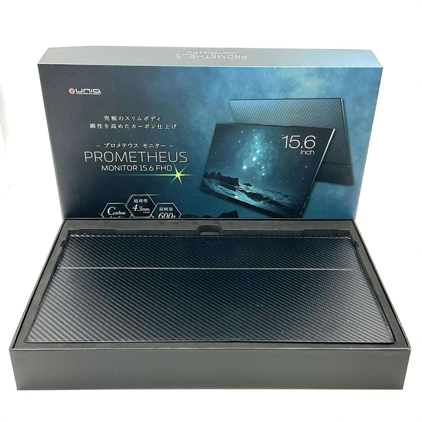 【全額返金保証】【最速発送】UNIQ PROMETHEUS MONITOR 15.6 FHD56 美品 動作確認済
